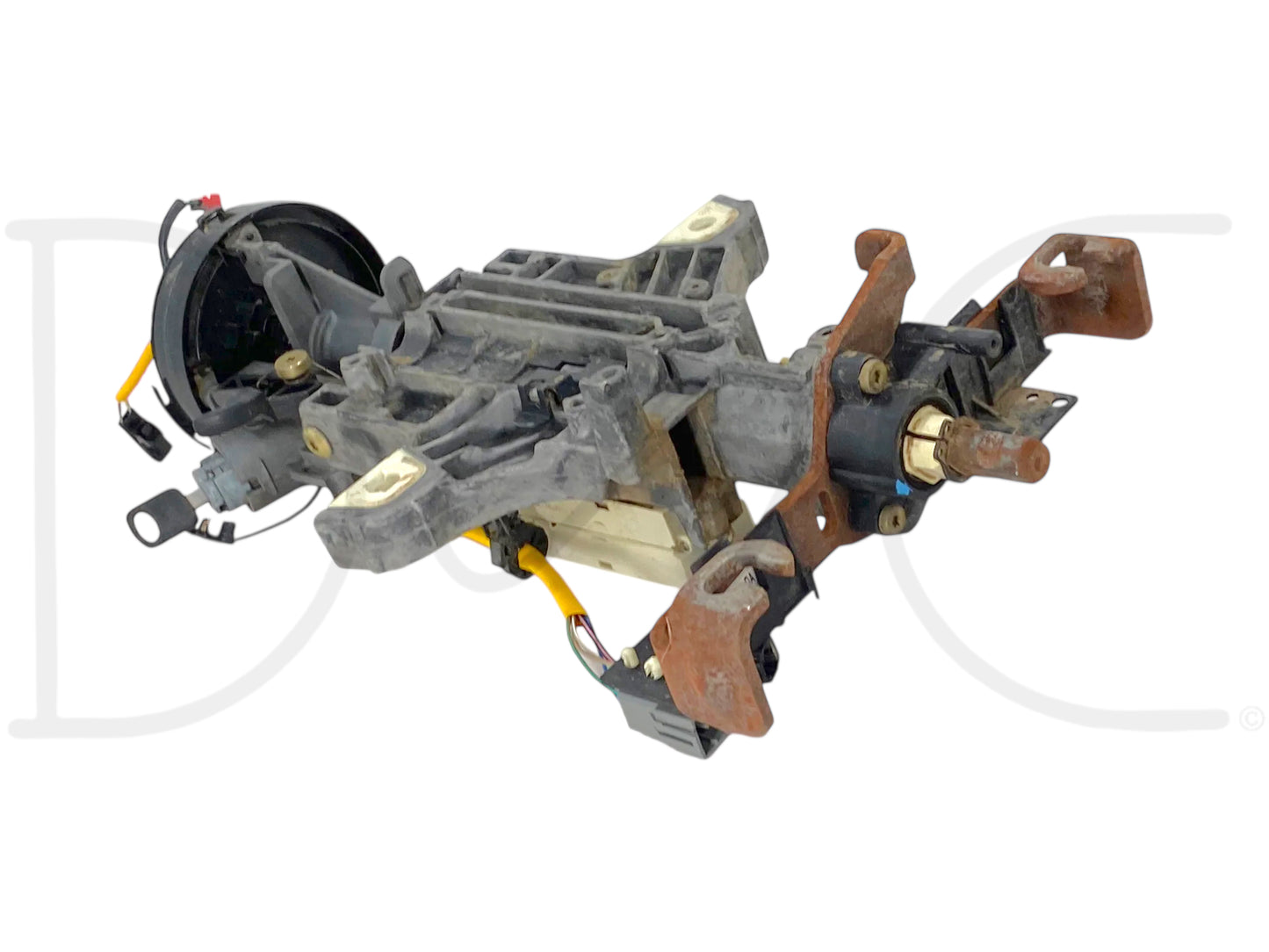 02-04 Ford F250 F350 Steering Column Manual Trans W/Out Tilt OE Xl3C-3F723-Aa