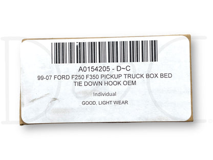 99-07 Ford F250 F350 Pickup Truck Box Bed Tie Down Hook OEM