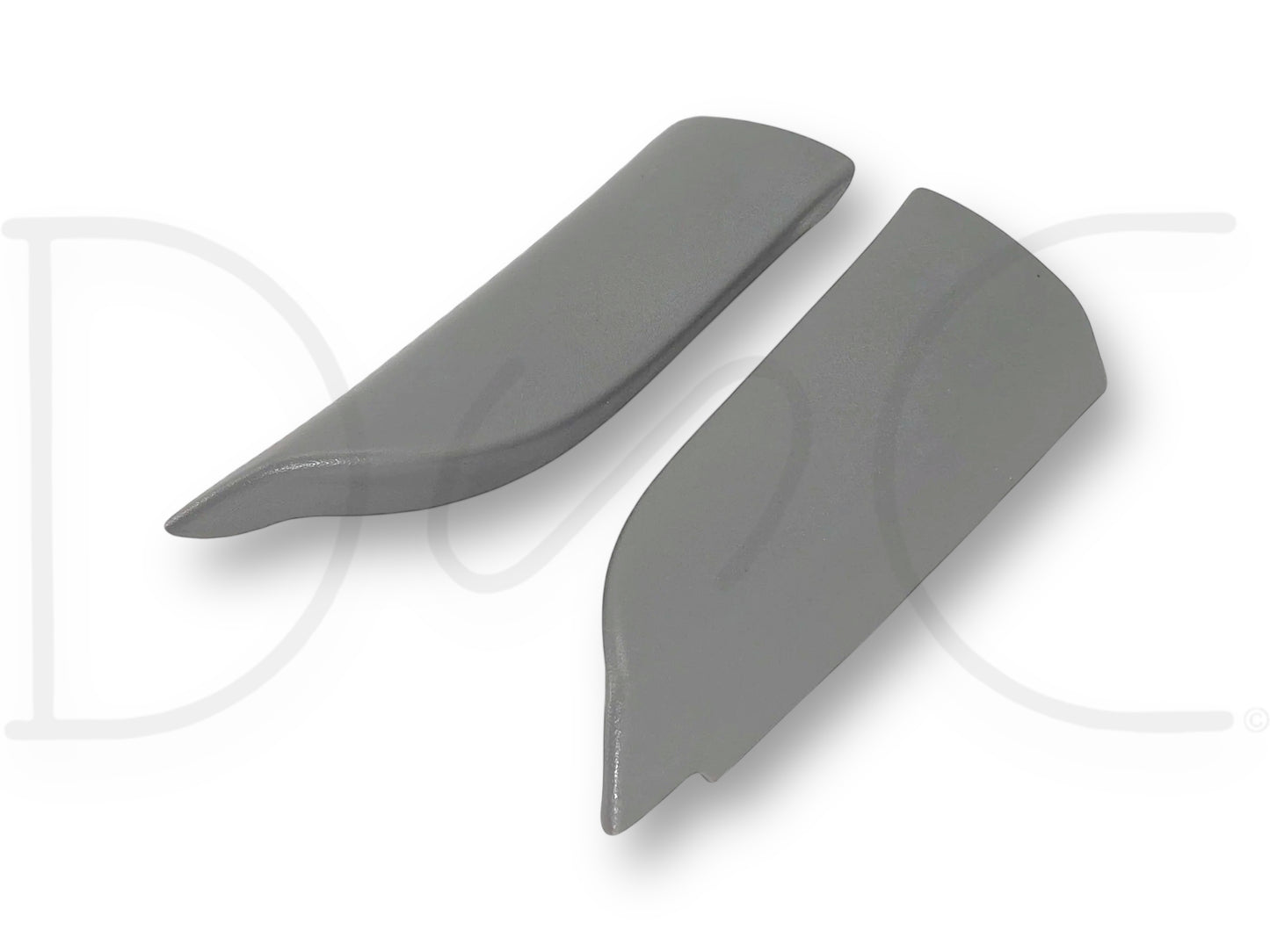 99-07 Ford F250 F350 LH RH Left Right Door Sail Trim Panel Covers Set Gray OE