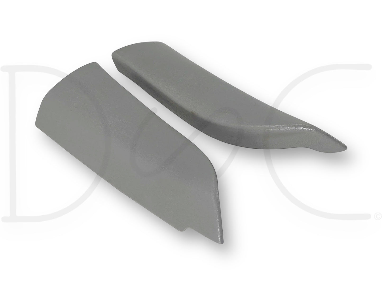 99-07 Ford F250 F350 LH RH Left Right Door Sail Trim Panel Covers Set Gray OE
