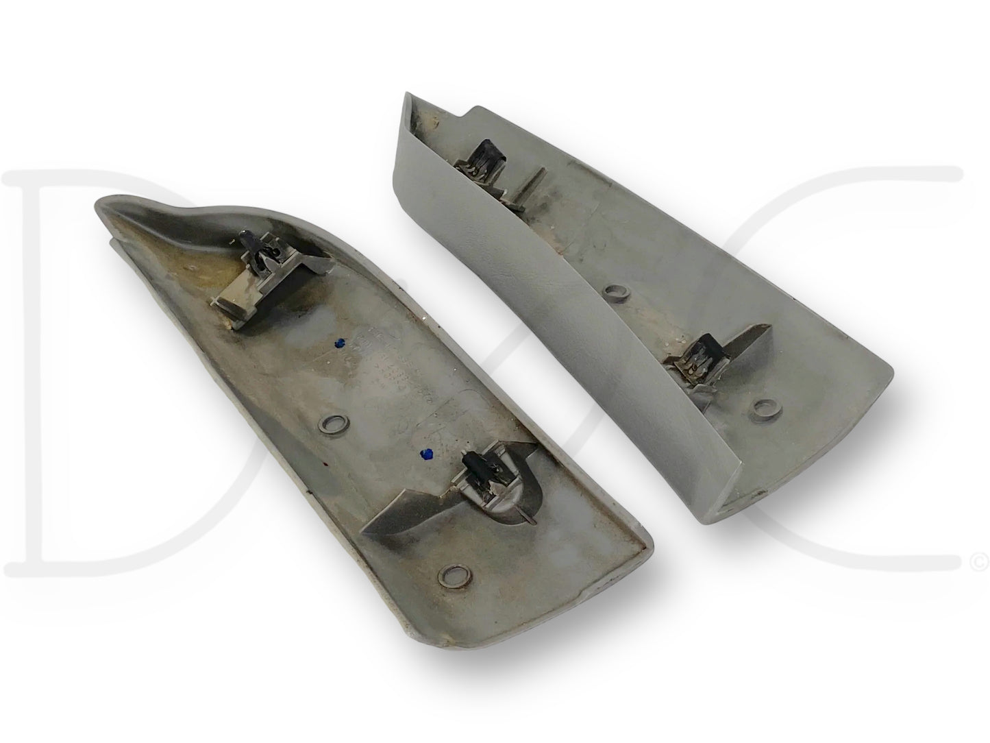 99-07 Ford F250 F350 LH RH Left Right Door Sail Trim Panel Covers Set Gray OE