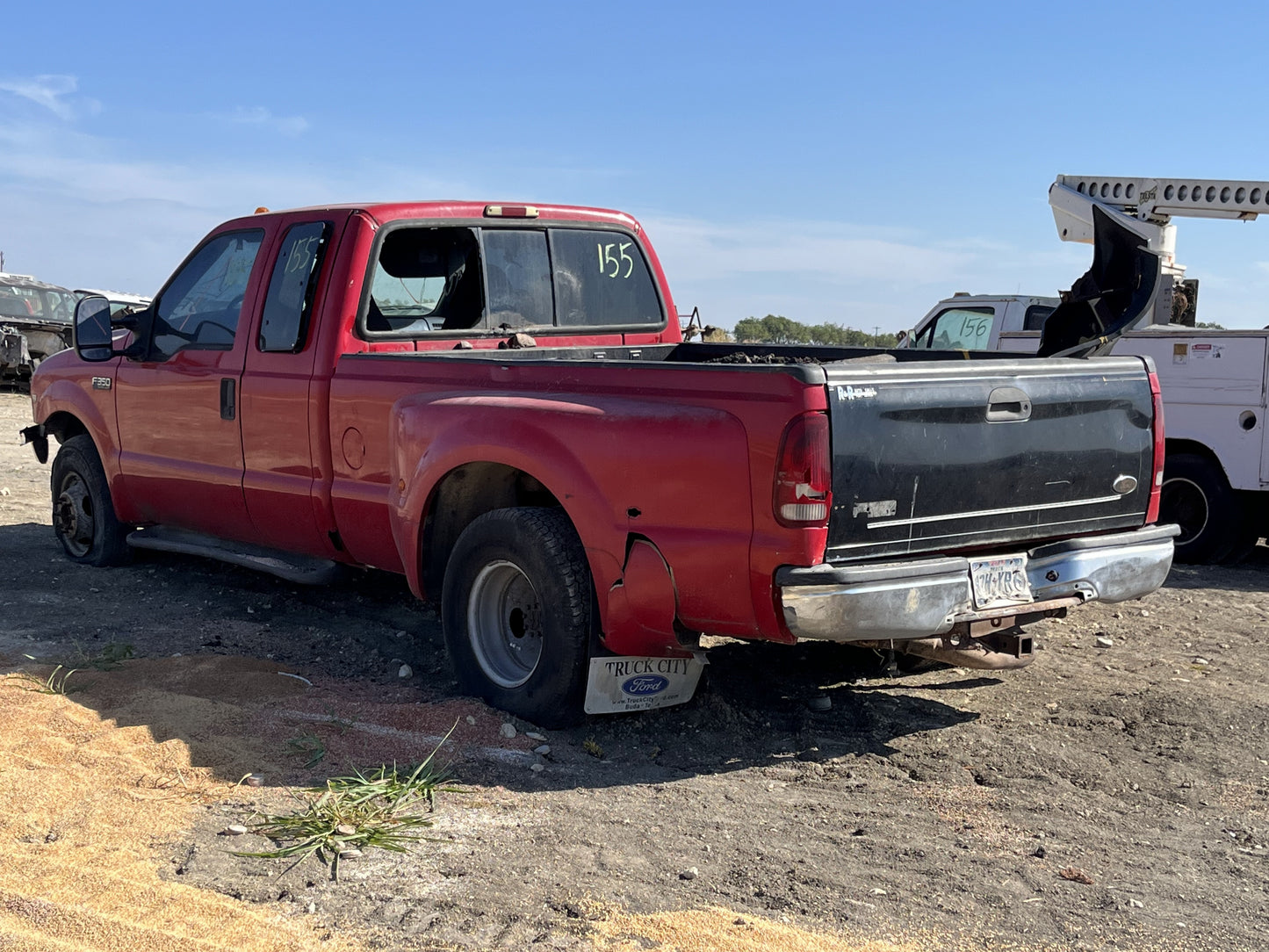 99-07 Ford F250 F350 Hood F1 Red