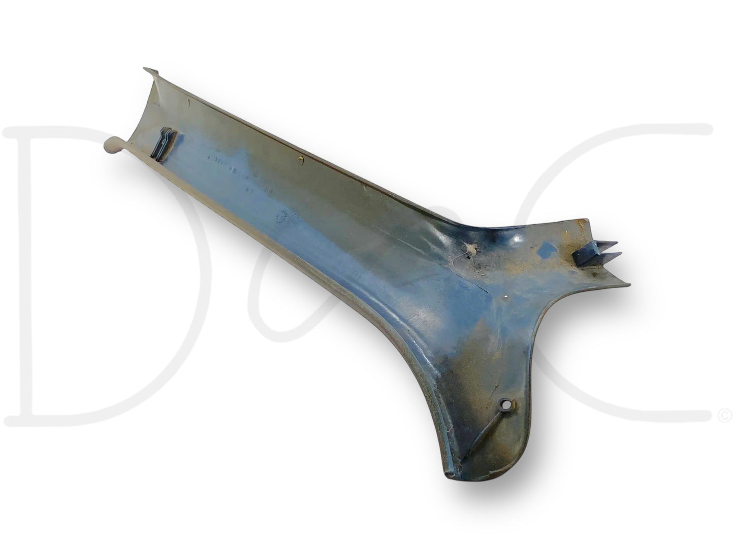 87-91 Ford F250 F350 LH Driver A Pillar Trim Panel Blue OE F0Tb-15025A85-Baw