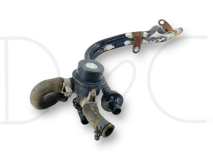 88-91 Ford F250 F350 7.5L 460 Air Pump Check Diverter Valve W/ Line Set Hoses