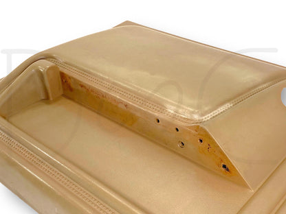 80-86 Ford F250 F350 RH Right Passenger Front Door Panel Tan OEM *Blem*