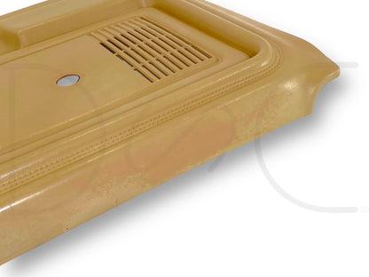 80-86 Ford F250 F350 RH Right Passenger Front Door Panel Tan OEM *Blem*