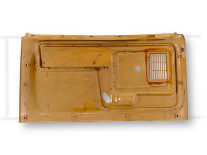 80-86 Ford F250 F350 RH Right Passenger Front Door Panel Tan OEM *Blem*