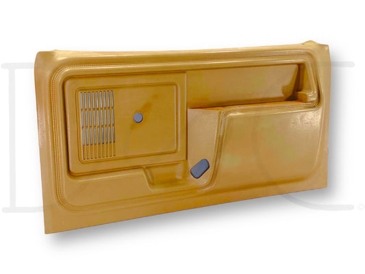 80-86 Ford F250 F350 RH Right Passenger Front Door Panel Tan OEM *Blem*