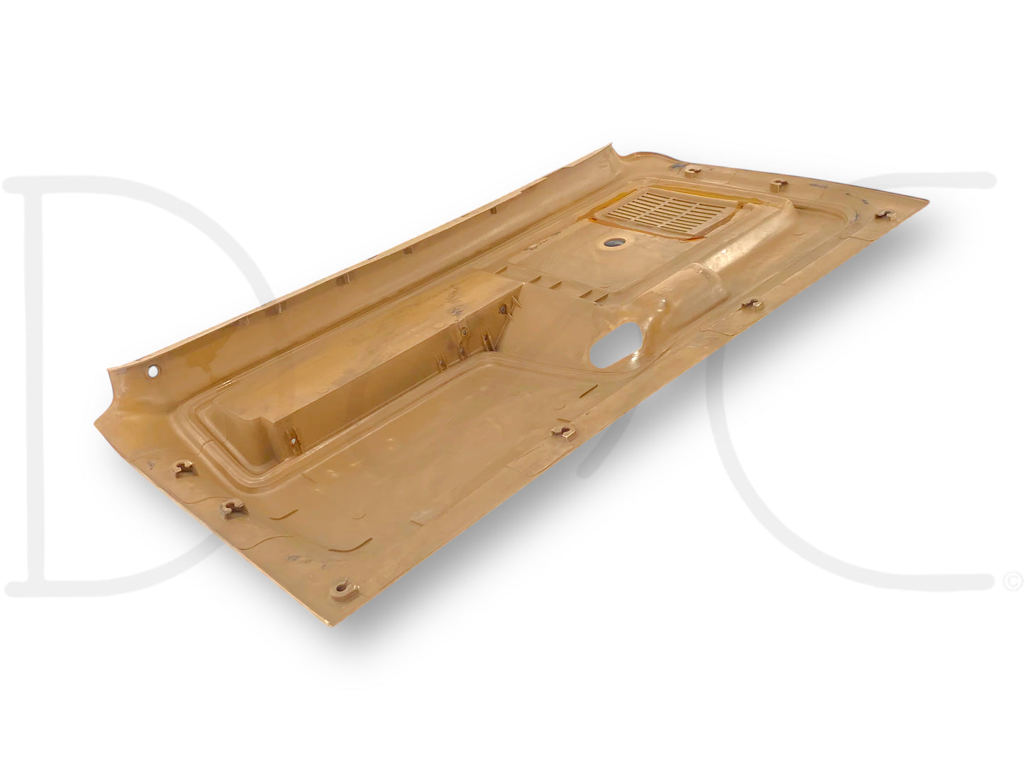 80-86 Ford F250 F350 RH Right Passenger Front Door Panel Tan OEM *Blem*