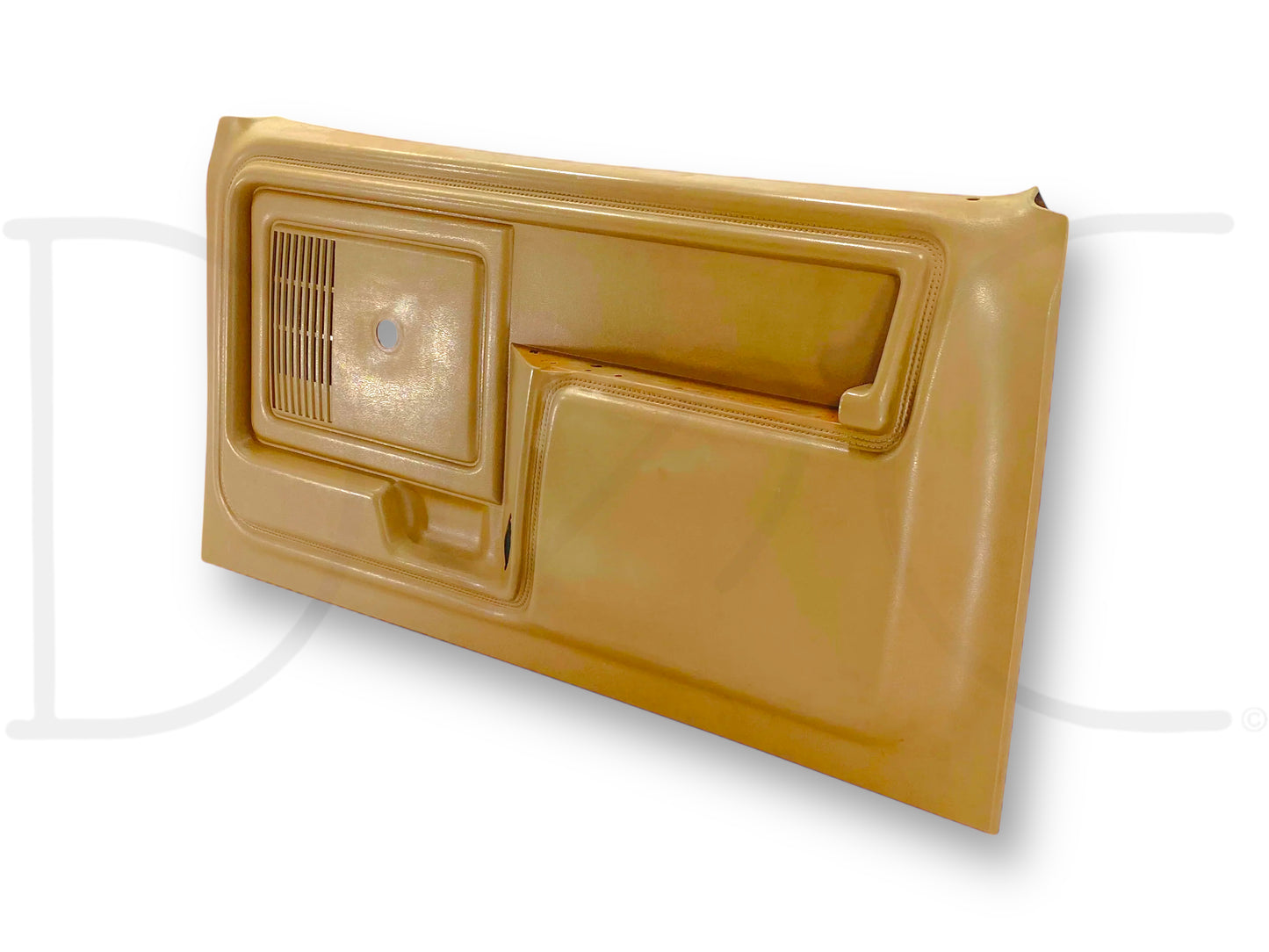 80-86 Ford F250 F350 RH Right Passenger Front Door Panel Tan OEM *Blem*