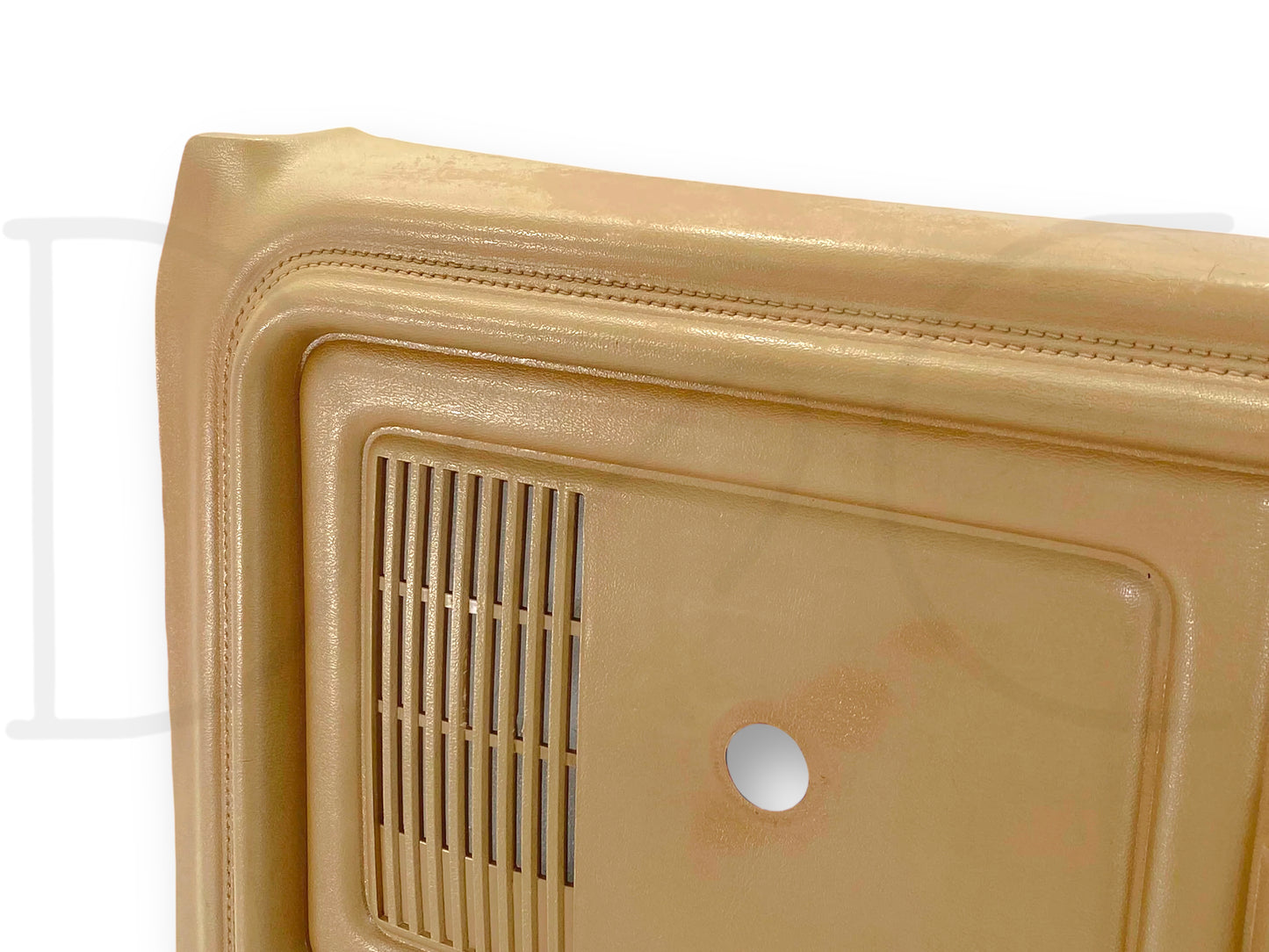 80-86 Ford F250 F350 RH Right Passenger Front Door Panel Tan OEM *Blem*