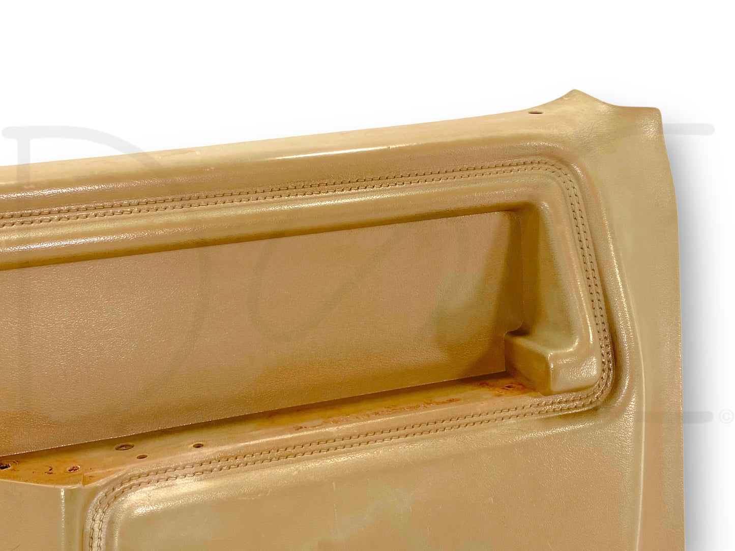 80-86 Ford F250 F350 RH Right Passenger Front Door Panel Tan OEM *Blem*