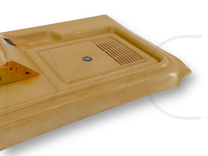 80-86 Ford F250 F350 RH Right Passenger Front Door Panel Tan OEM *Blem*