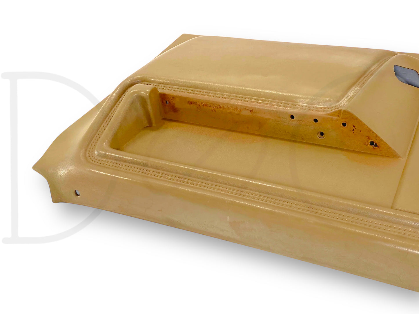 80-86 Ford F250 F350 RH Right Passenger Front Door Panel Tan OEM *Blem*