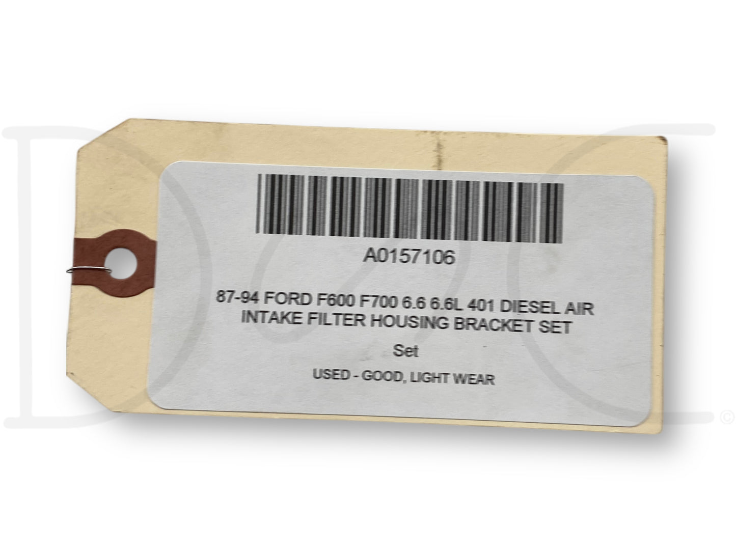 87-94 Ford F600 F700 6.6 6.6L 401 Diesel Air Intake Filter Housing Bracket Set