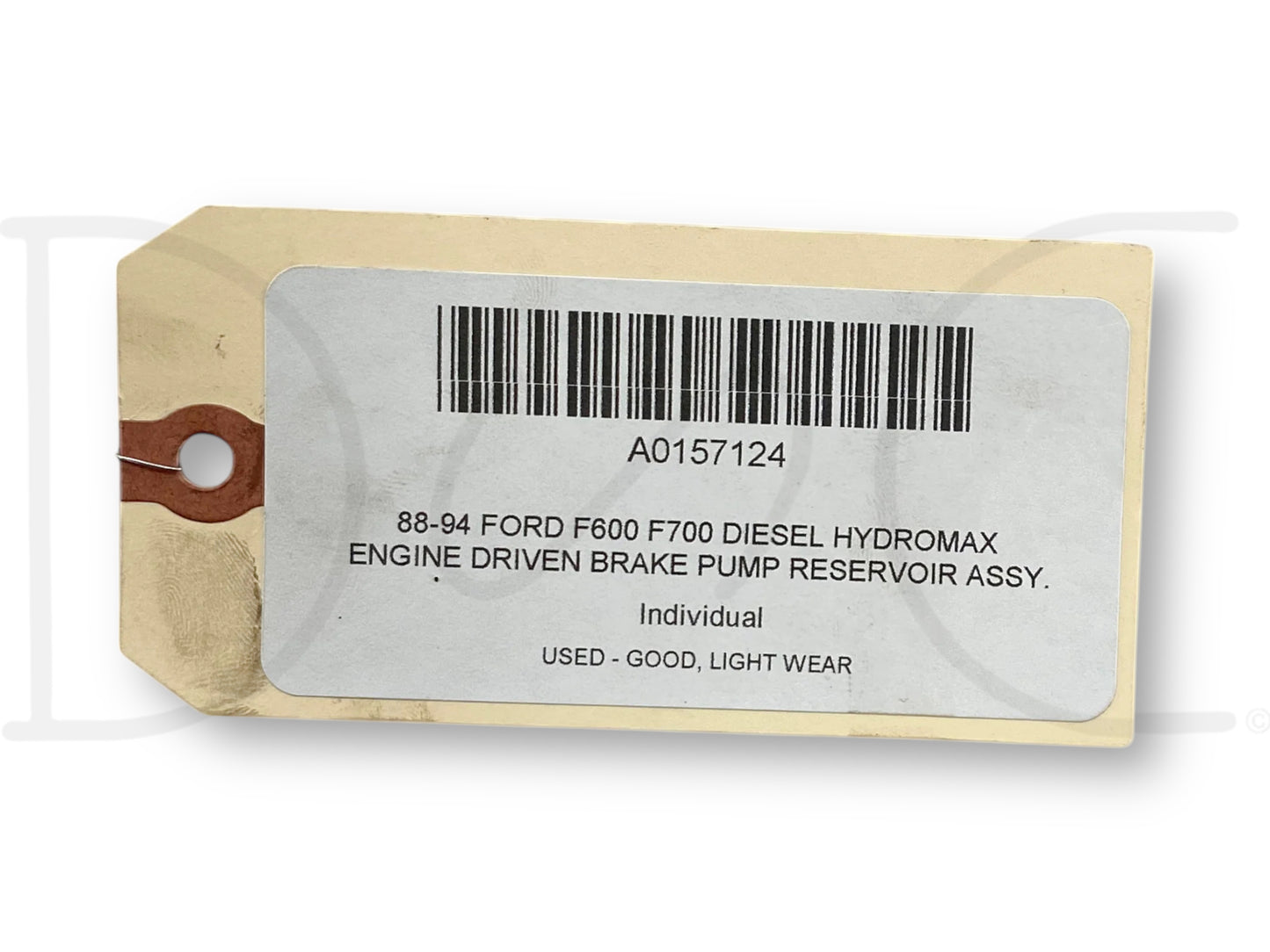 88-94 Ford F600 F700 Diesel Hydromax Engine Driven Brake Pump Reservoir Assy.