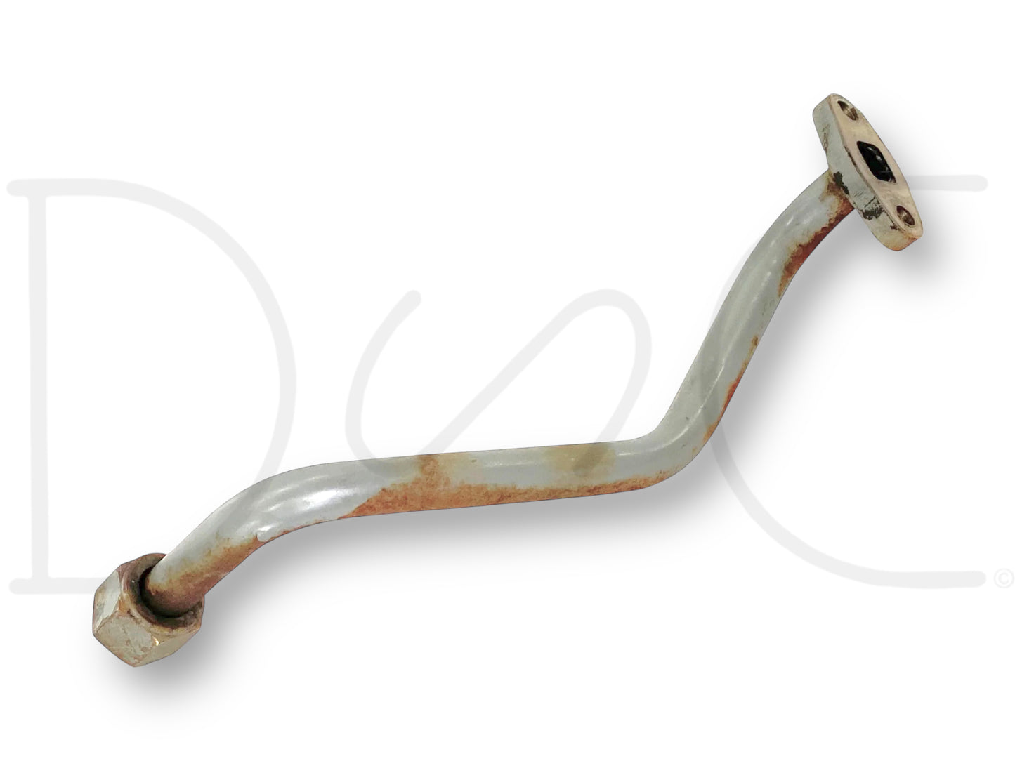 88-90 Ford F600 F700 6.6 6.6L 401 Turbo Oil Supply & Drain Line Tube Set OEM