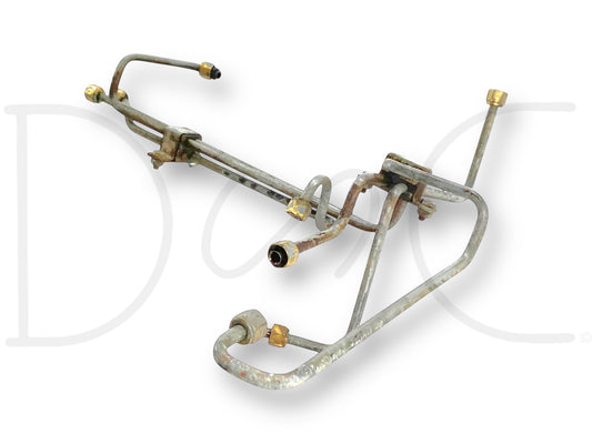 88-90 Ford F600 F700 6.6 6.6L Diesel Fuel Supply Lines Line Set For Bosch Pump