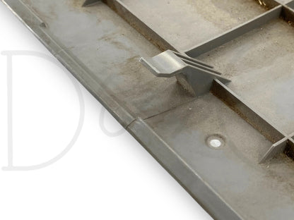 99-04 Ford F250 F350 Lower Dash Fuse Panel Cover Trim Gray OE F81B-25044F08-A