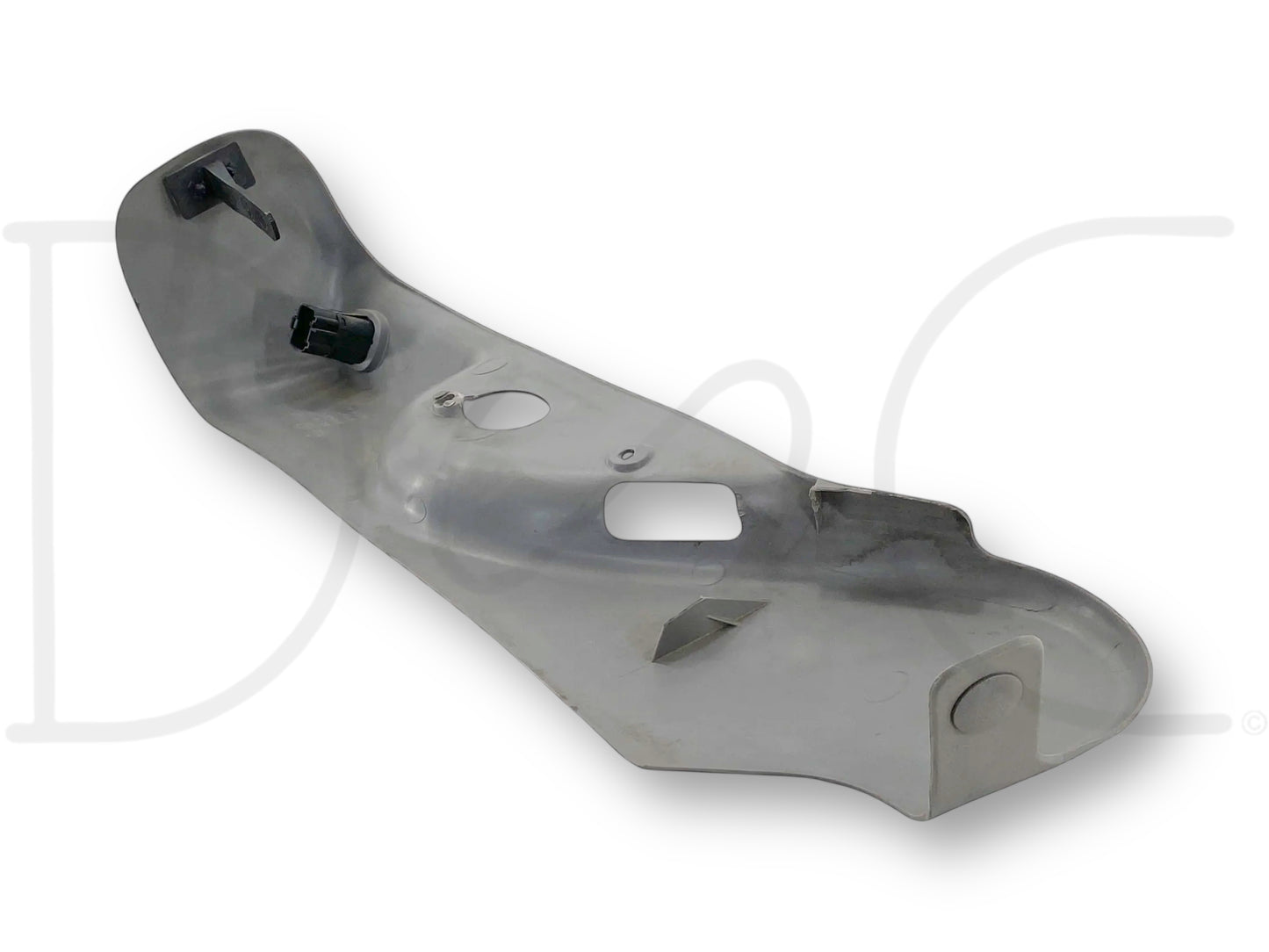 99-07 Ford F250 F350 RH Right Passenger Manual Seat Side Trim Heat Switch Bezel Gray