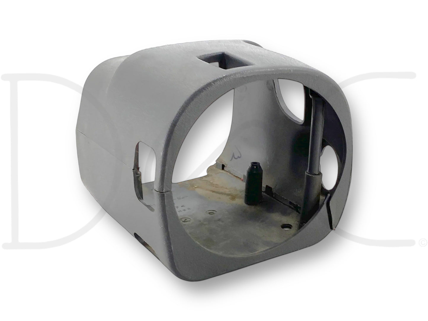 99-02 Ford F250 F350 Steering Column Shroud Tilt Auto Gray Upper Lower