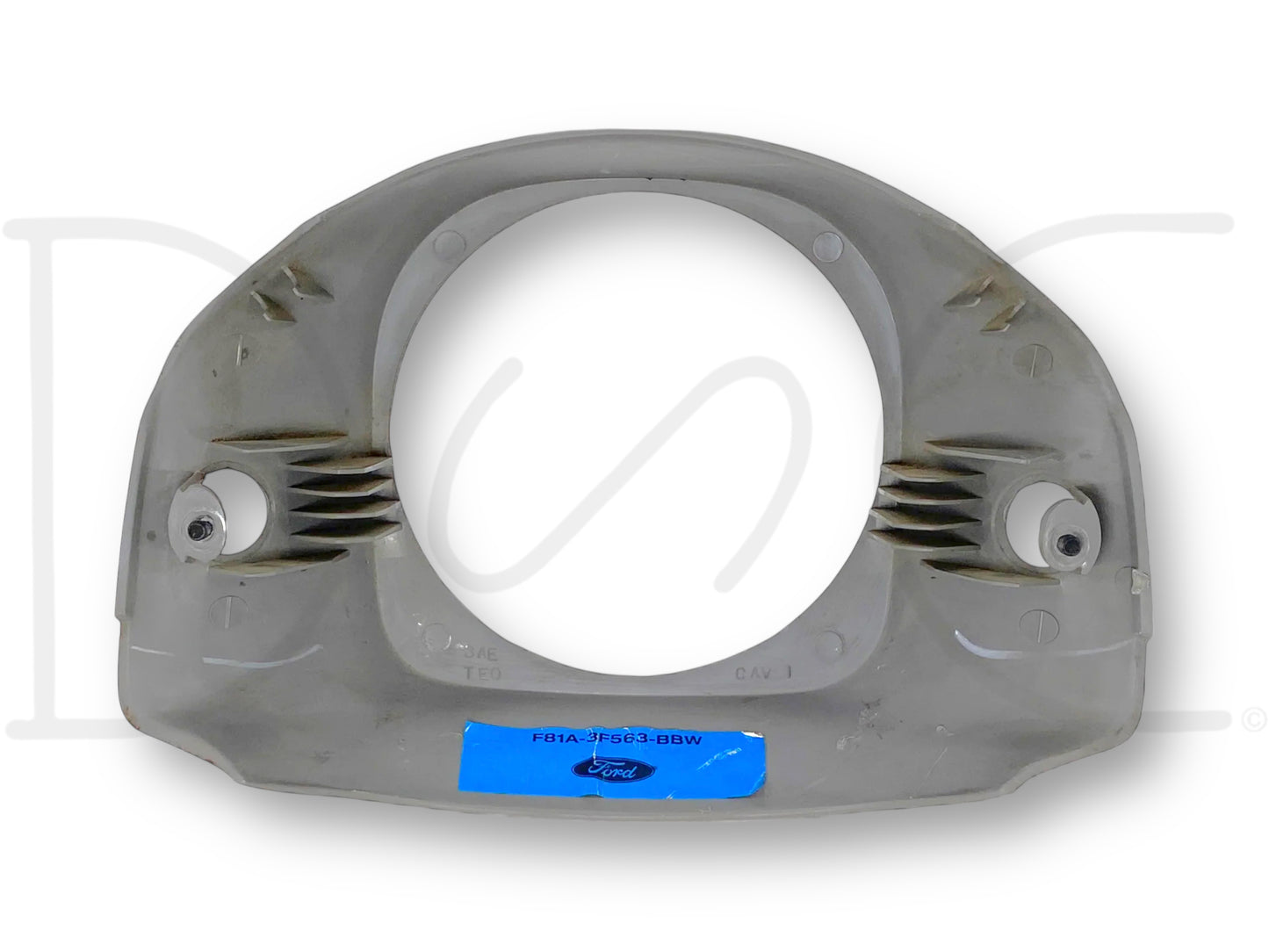 99-02 Ford F250 F350 Steering Wheel Rear Trim Panel Cover OE Gray F81A-3F563-BBW