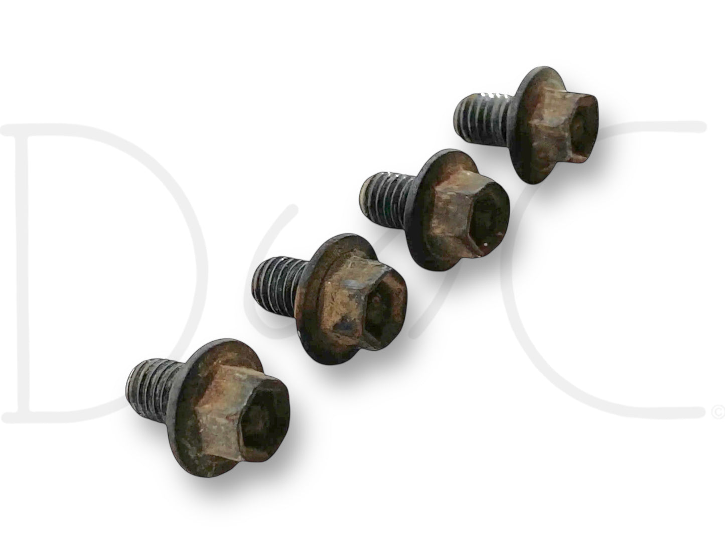 99-02 Ford F250 F350 7.3 7.3L Water Pump Pulley Bolts Bolt Set (4) OE