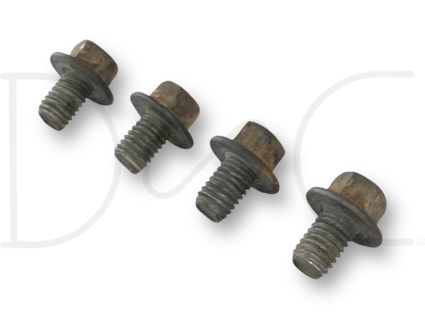 99-02 Ford F250 F350 7.3 7.3L Water Pump Pulley Bolts Bolt Set (4) OE