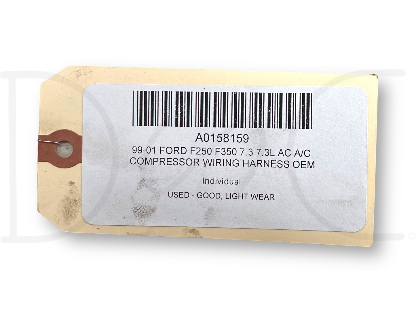 99-01 Ford F250 F350 7.3 7.3L Ac A/C Compressor Wiring Harness OEM