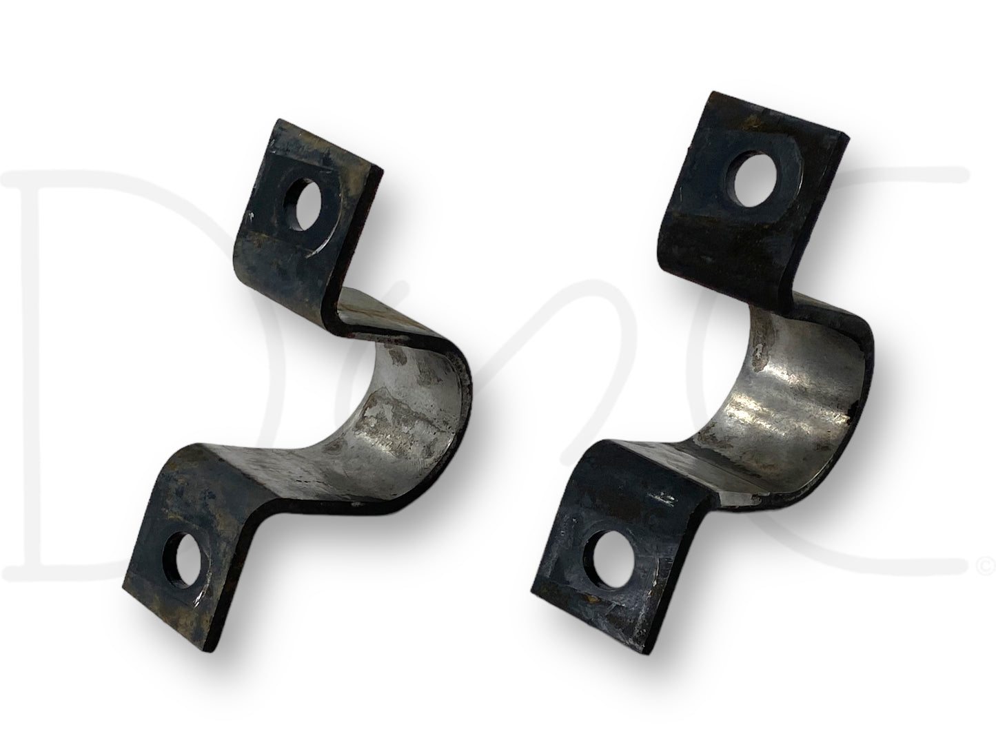 99-04 Ford F250 F350 2WD Front Sway Bar Bushing Brackets Bracket Set OE