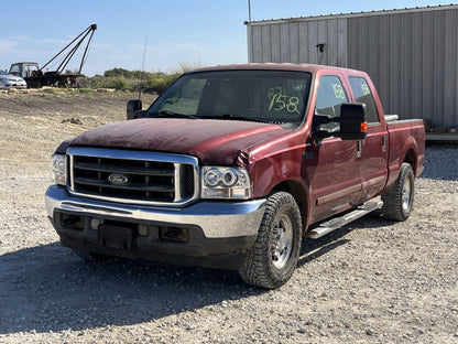 99-07 Ford F250 F350 Rear RH Right Passenger Crew Cab Door Red Fn Power