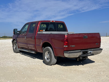 1999-2007 Ford F250 F350 Front LH Left Driver Door Red Fn Power