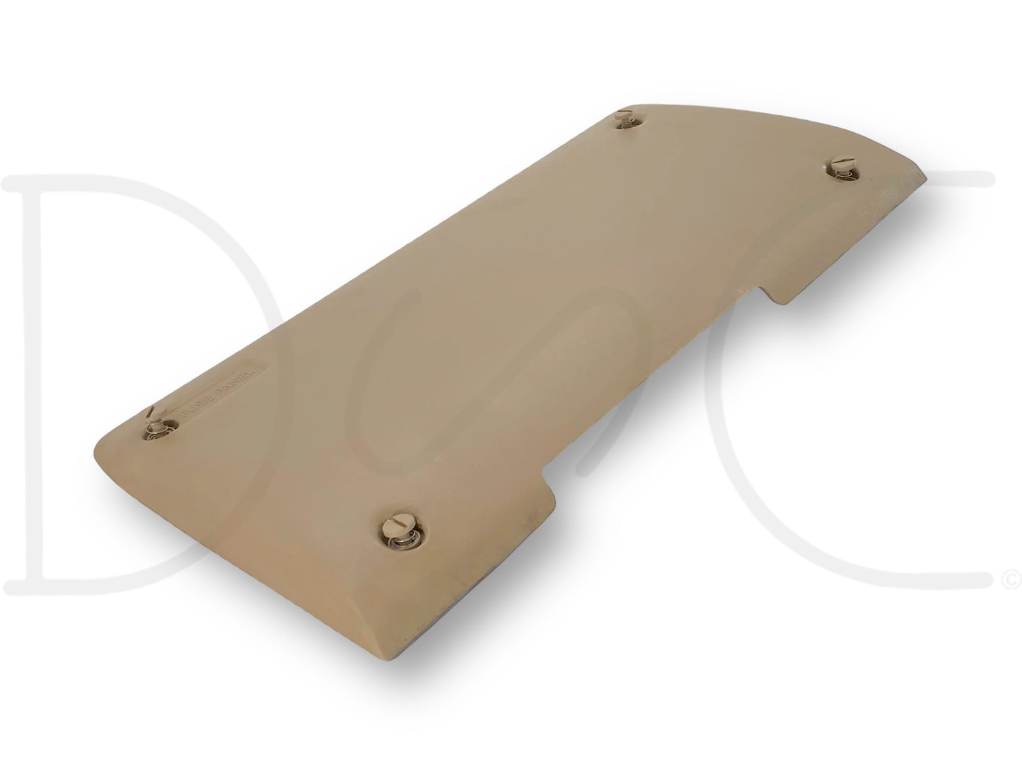 1999 Ford F250 F350 Lower Dash Fuse Panel Cover Trim Praire Tan OE Early 99