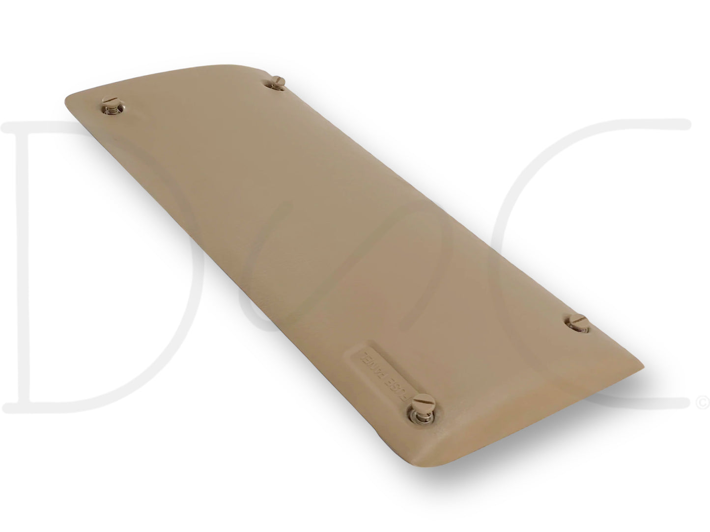 1999 Ford F250 F350 Lower Dash Fuse Panel Cover Trim Praire Tan OE Early 99