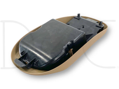 1999 Ford F250 F350 Overhead Console Bracket & Shell Cover Praire Tan Early 99