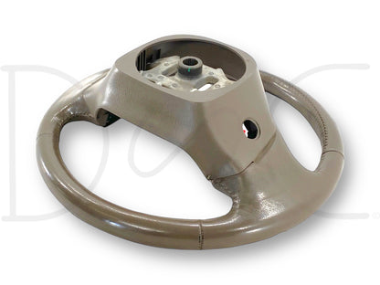 1999 E99 Ford F250 F350 Steering Wheel W/ Cruise Buttons Dark Praire Tan Leather