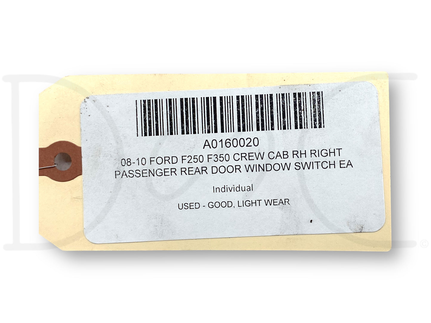 08-10 Ford F250 F350 Crew Cab RH Right Passenger Rear Door Window Switch Ea