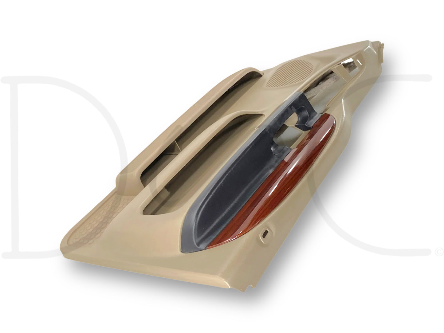 05-07 Ford F250 F350 Lariat RH Right Passenger Front Door Panel Tan OE