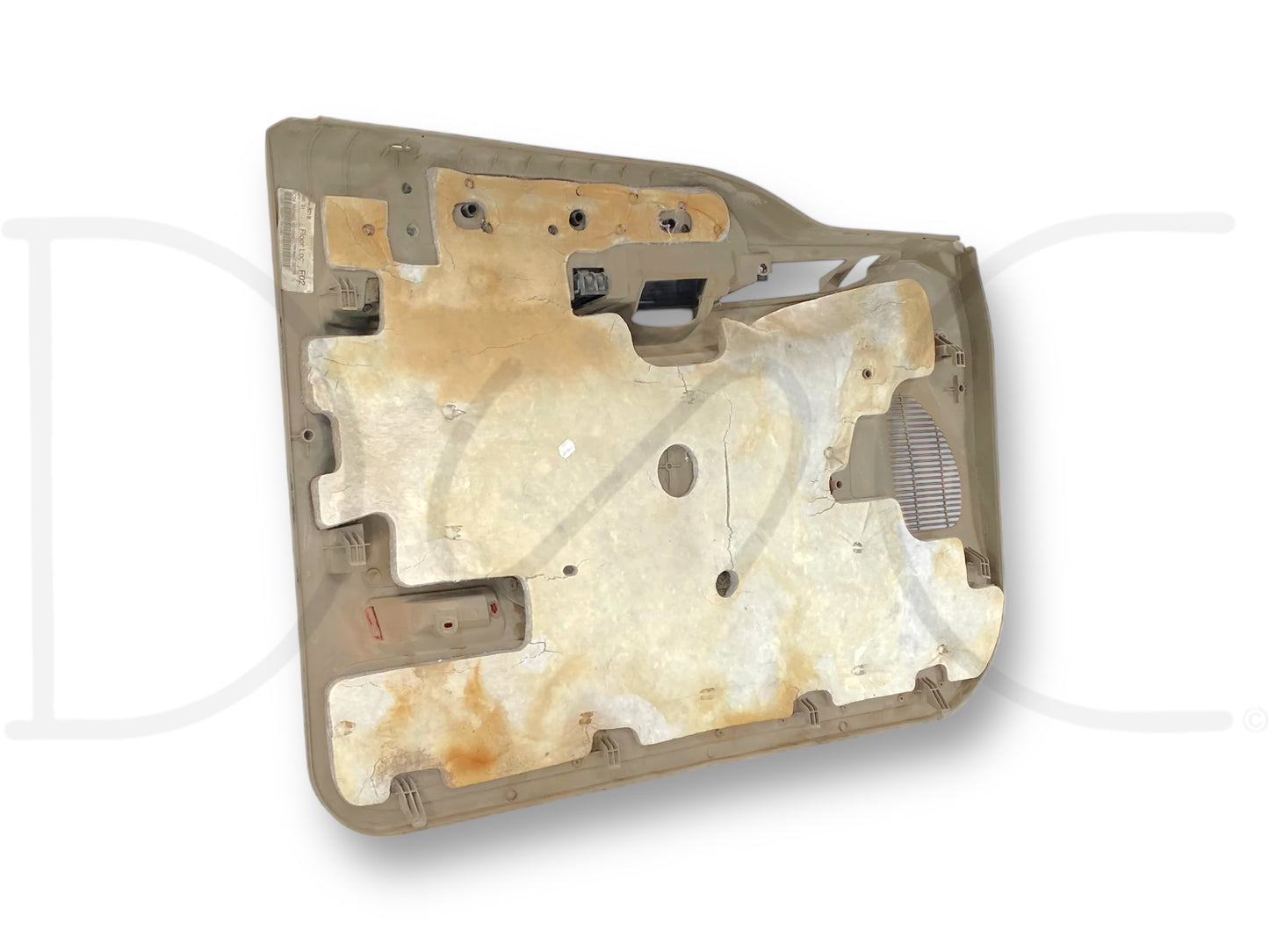 05-07 Ford F250 F350 Lariat RH Right Passenger Front Door Panel Tan OE