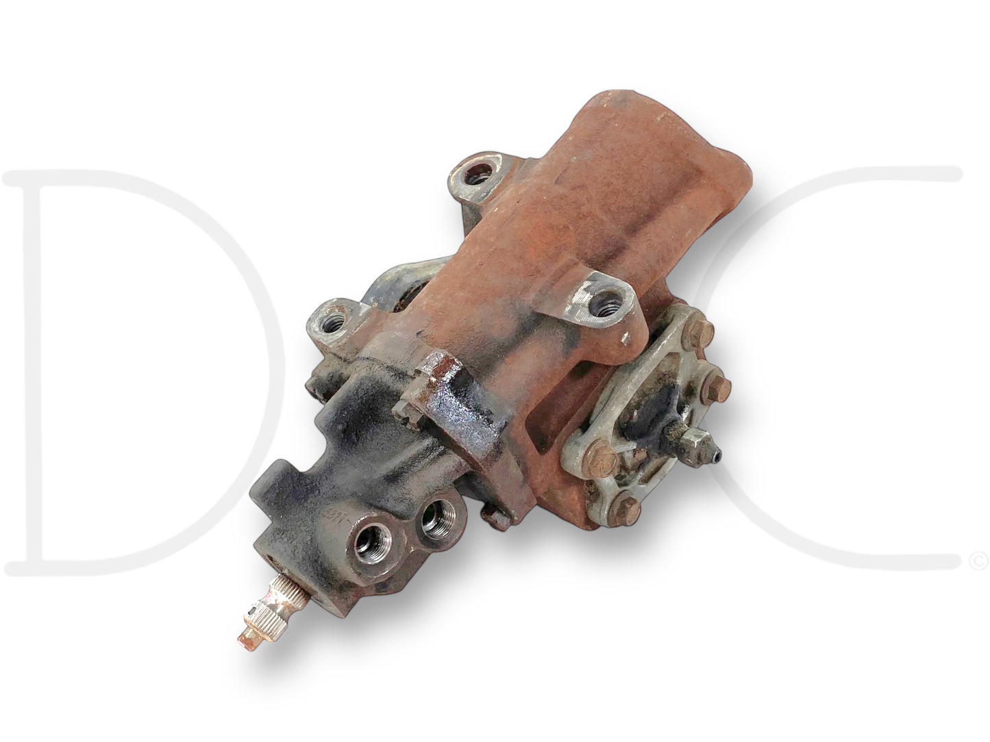 05-07 Ford F250 F350 Power Steering Gearbox W/ Pitman Arm 5C34-3590-Ad Gear Box