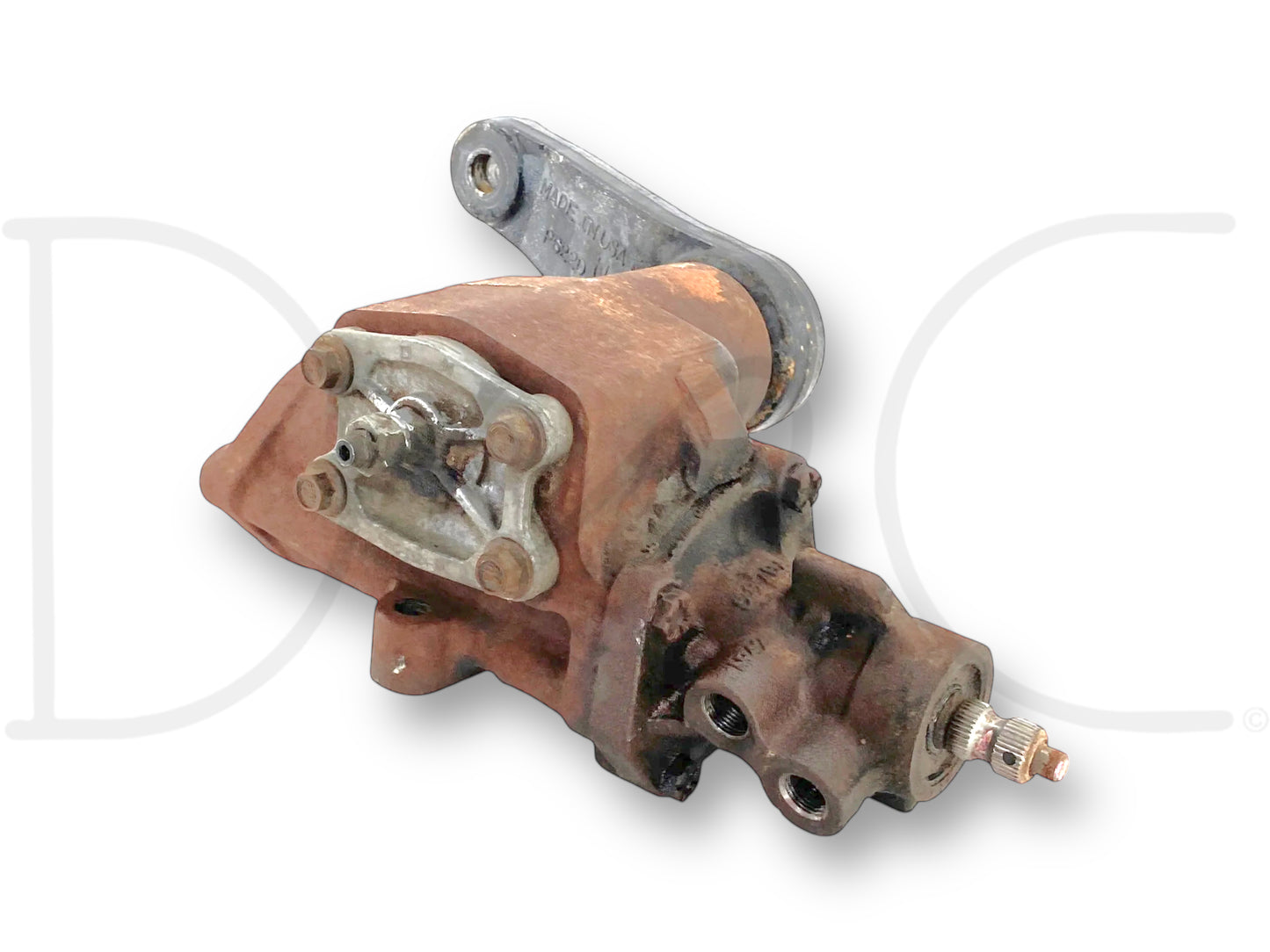 05-07 Ford F250 F350 Power Steering Gearbox W/ Pitman Arm 5C34-3590-Ad Gear Box