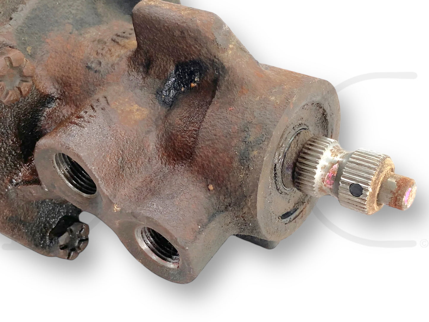 05-07 Ford F250 F350 Power Steering Gearbox W/ Pitman Arm 5C34-3590-Ad Gear Box