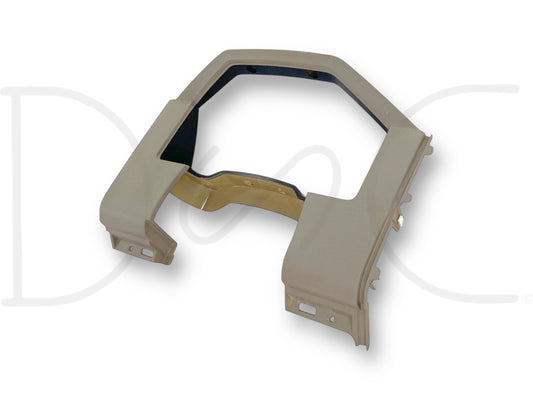 08-10 Ford F250 F350 Super Duty Dash Bezel Gauge Cluster Trim Panel Stone *Blem*