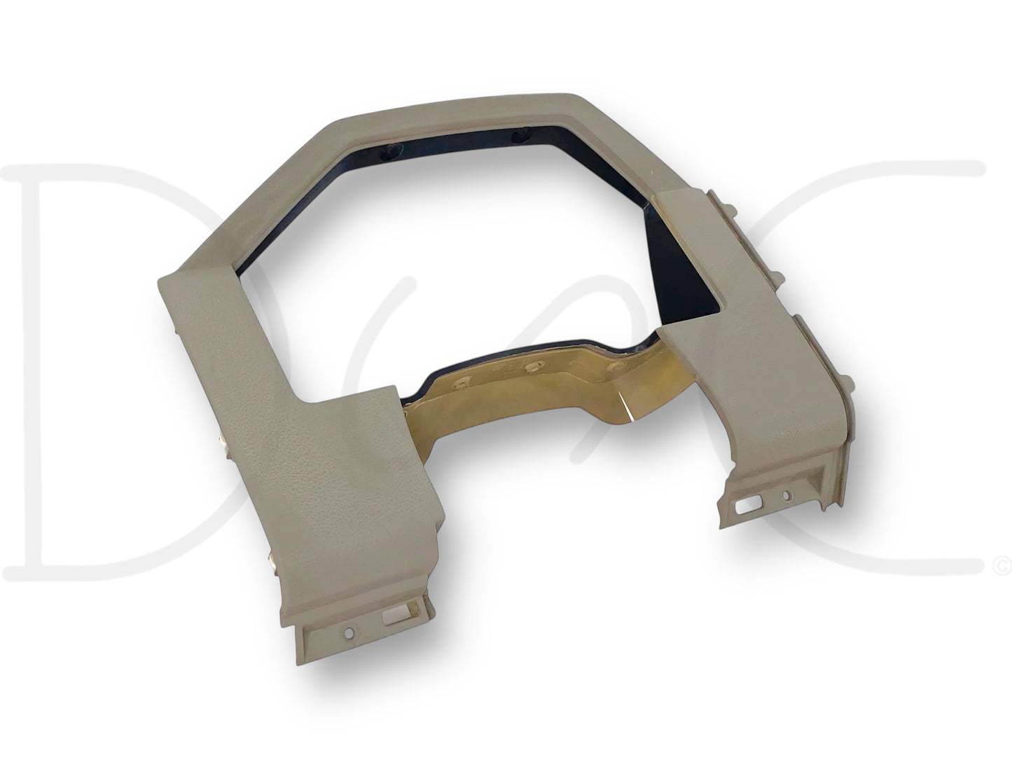 08-10 Ford F250 F350 Super Duty Dash Bezel Gauge Cluster Trim Panel Stone *Blem*