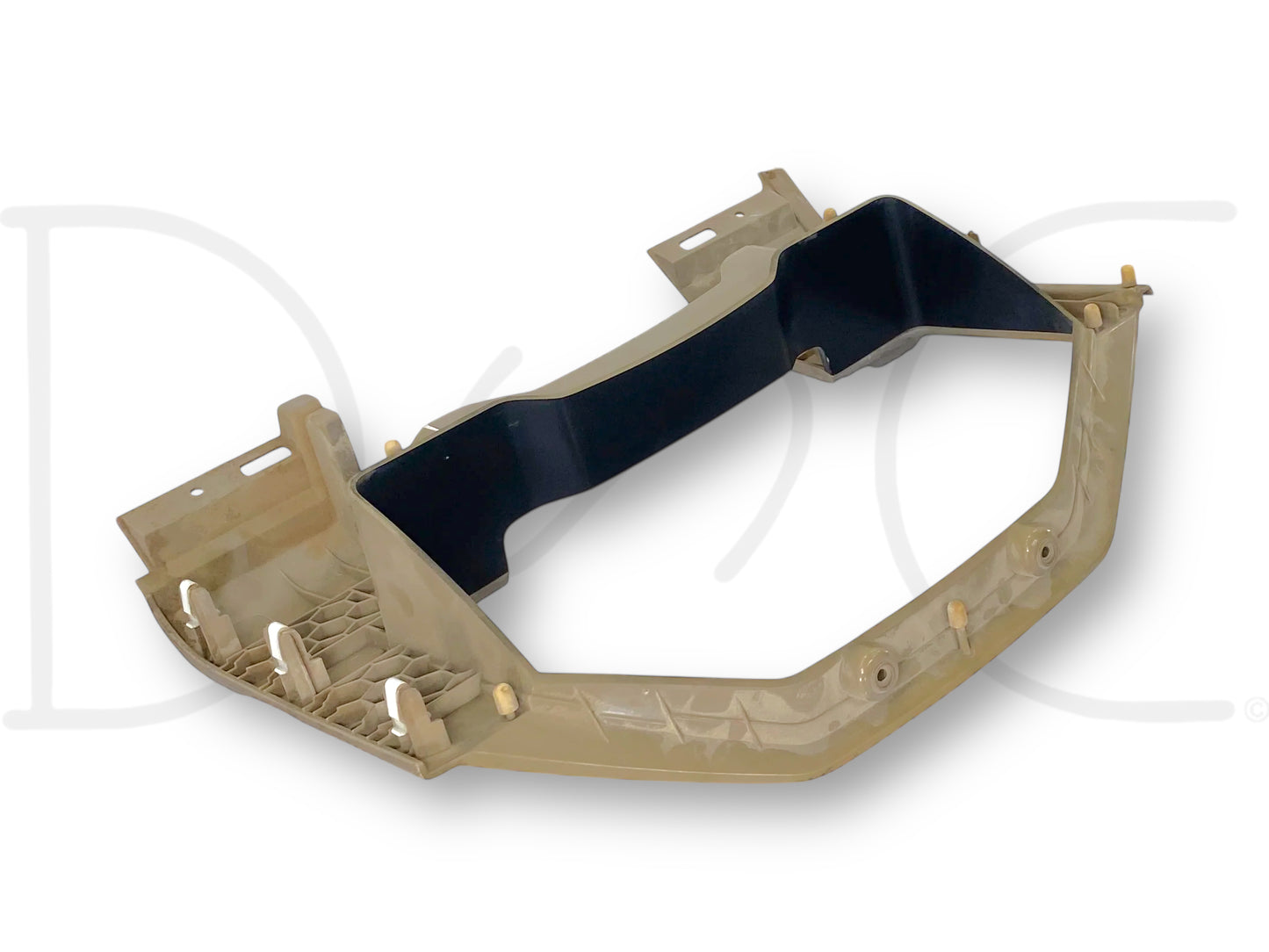 08-10 Ford F250 F350 Super Duty Dash Bezel Gauge Cluster Trim Panel Stone *Blem*