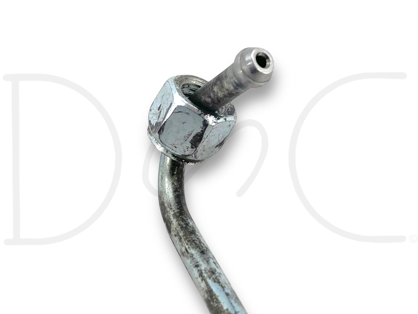 08-10 Ford 6.4 6.4L Diesel RH Right High Pressure Fuel Pump Head Supply Line