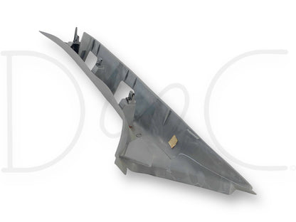 99-02 Ford F250 F350 RH Right Passenger A Pillar Trim Panel Gray OE