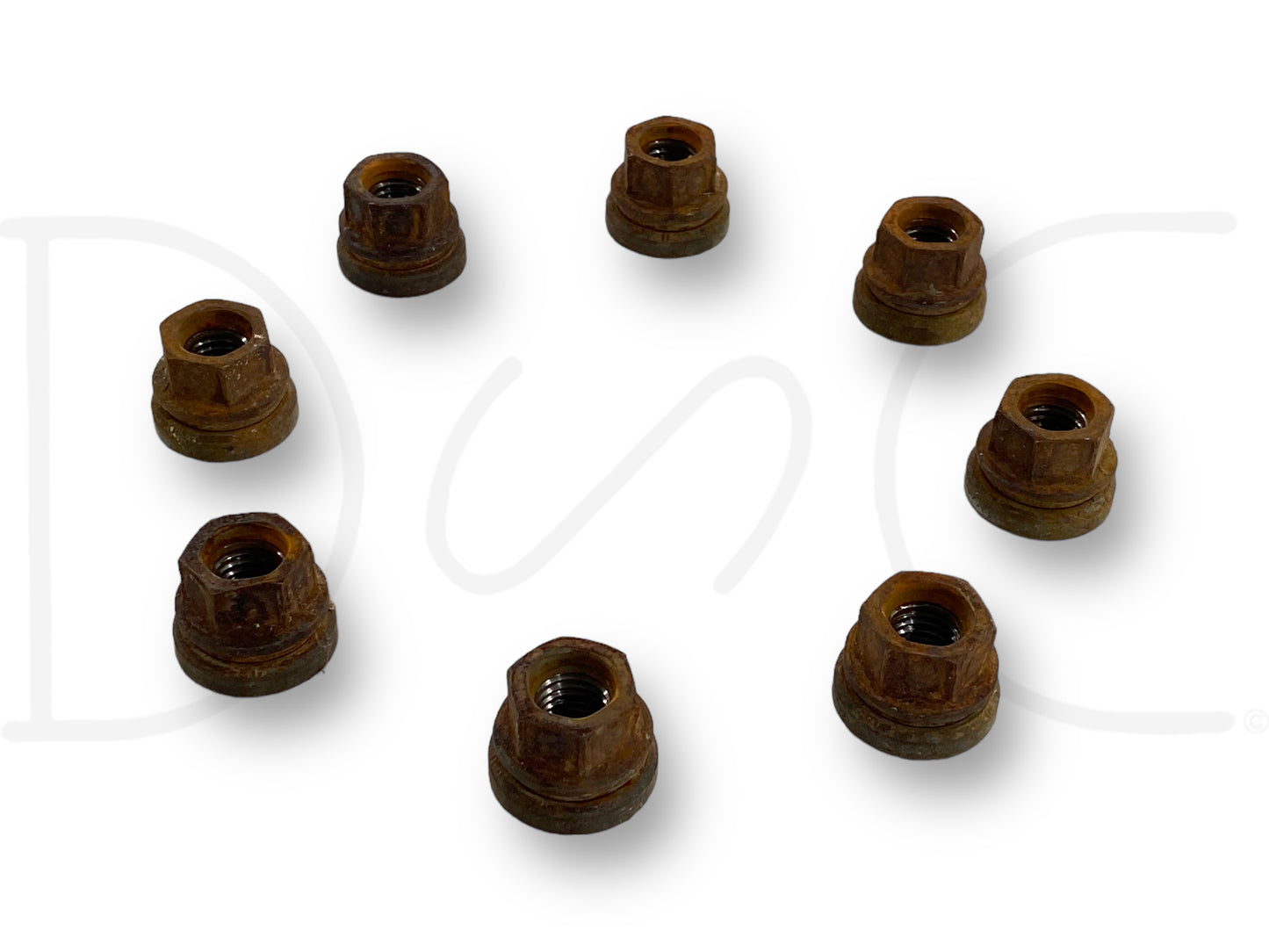 99-02 Ford F250 F350 Lug Nuts Set Of 8 Coarse Thread OEM Lug Nut Set