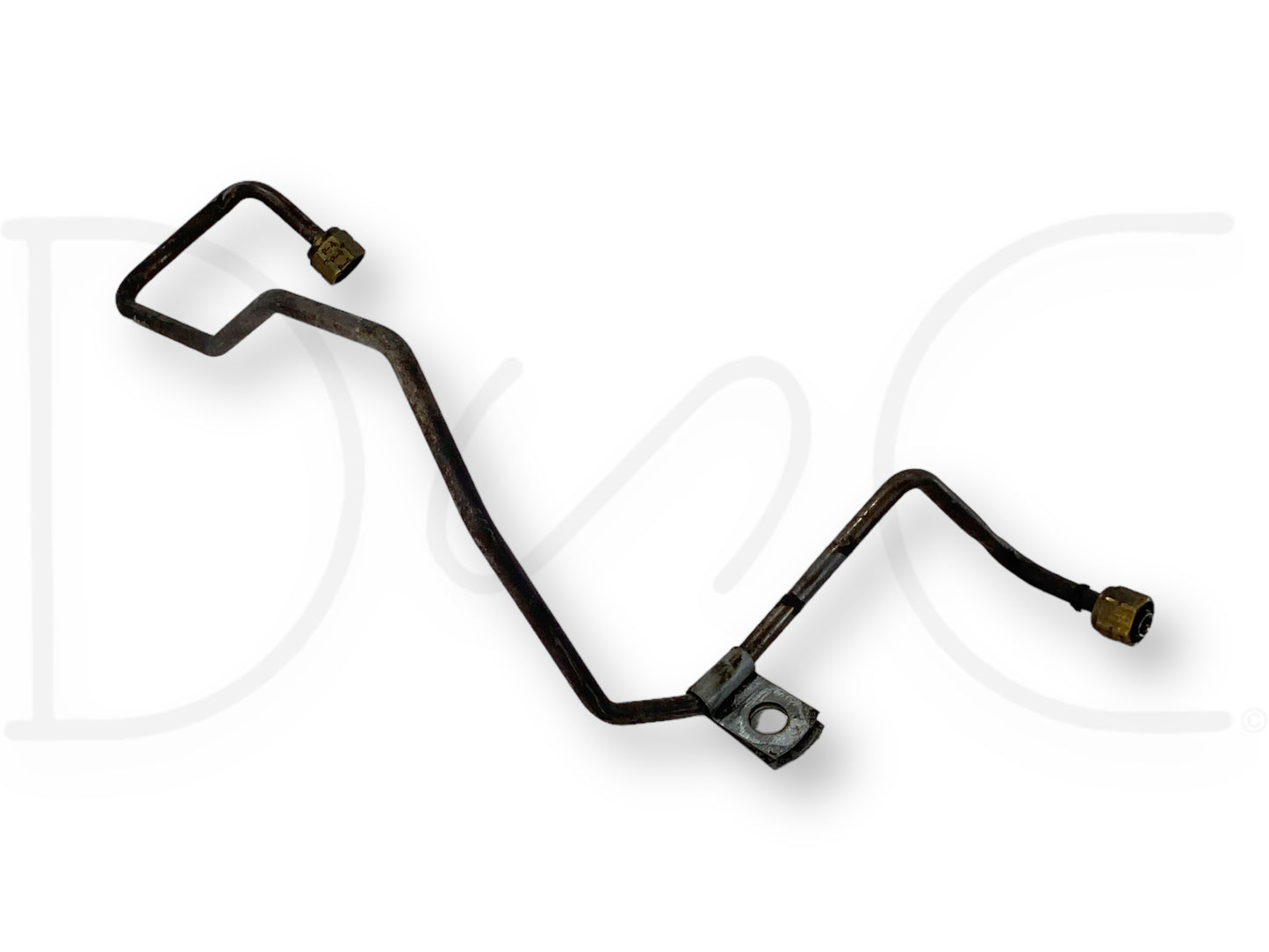 99-02 Ford F250 F350 7.3 Fuel Filter Bowl To LH Left Driver Head Fuel Line Tube