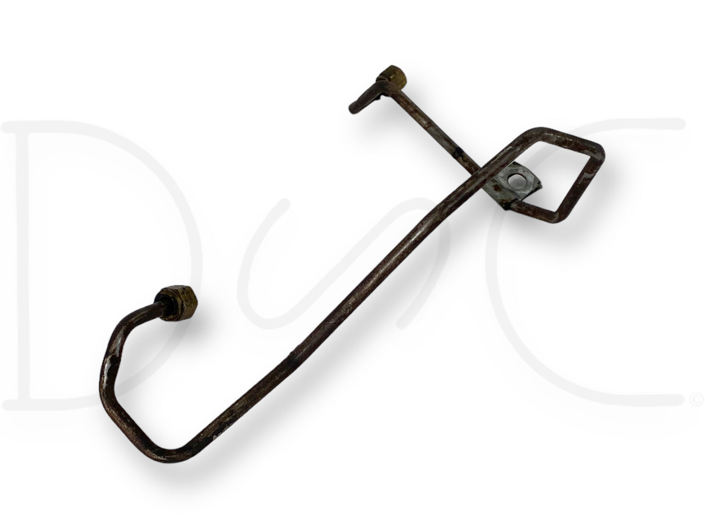 99-02 Ford F250 F350 7.3 Fuel Filter Bowl To LH Left Driver Head Fuel Line Tube